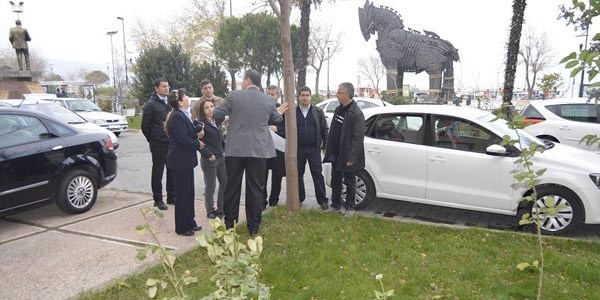 Çanakkale valiliğinin bahçesi düzenlenecek