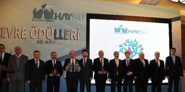 Kastamonu Belediyesi'ne çevreci ödülü verildi