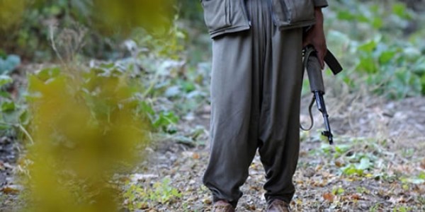 Hakkari'de bir PKK'lı teslim oldu