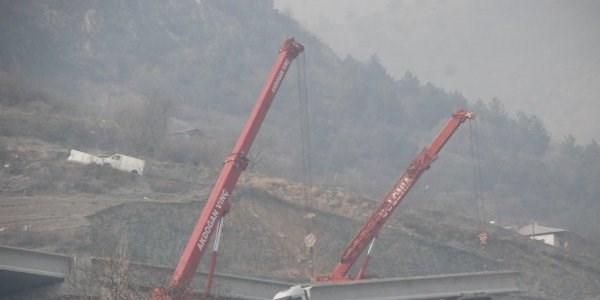 Çevre yoluna 80 metrelik köprü