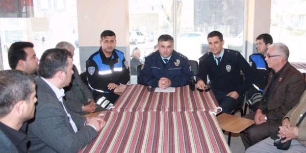 Toplum destekli polisten huzur toplantısı