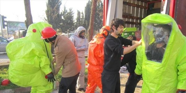 Yalovalı öğrencilerden kimyasal kazaya müdahale