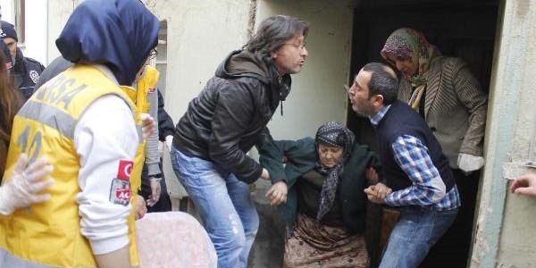 Çöp evden çıkarılıp huzurevine yerleştirildi