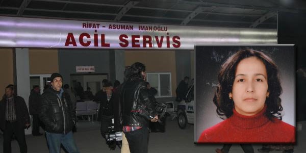 Polis hemşire eşini hastanede başından vurdu