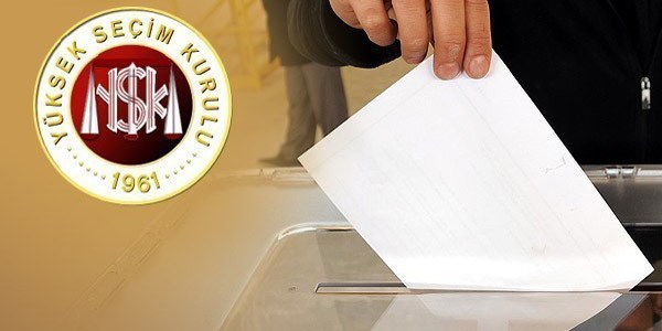 Seçmen kütüklerinin verileceği partiler belirlendi