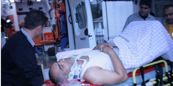 Takla atan kamyonetten sağ çıktı