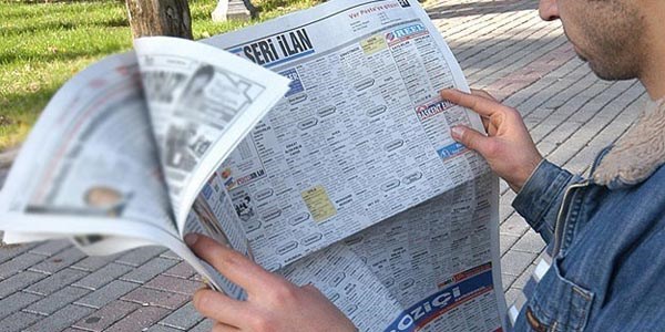 Resmi ilan fiyatlarında yeni tarife