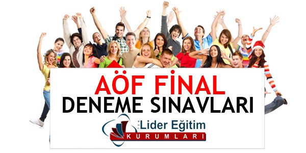 AÖF deneme sınavları