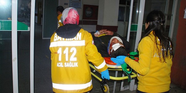 Batman'da trafik kazası: 2 yaralı