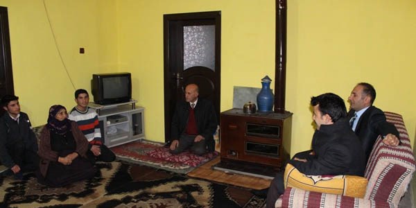Yazıhan'da öğrenci ailelerine ziyaret