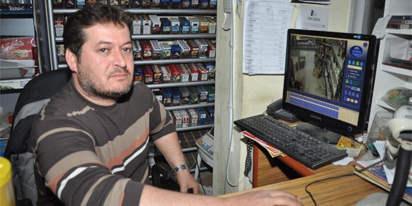 Pompalı tüfekle market soygunu