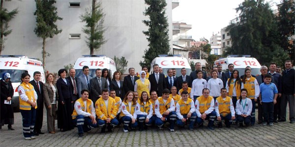 Aydın 112'ye 7 ambulans takviyesi