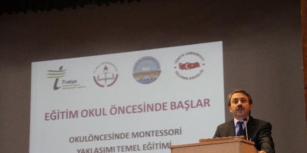 'Eğitim okul öncesinde başlar projesi'nin açılışı Edirne'de yapıldı