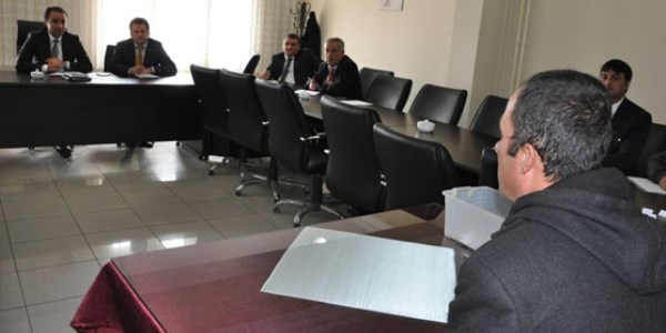 Tatvan'da korucu alımı mülakatı