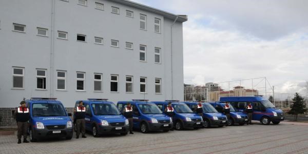 Çorlu Belediyesi'nden jandarmaya araç hibesi