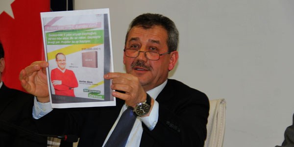 CHP'li Belediyenin sloganı AK parti'yi kızdırdı