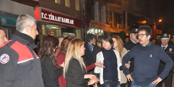 Giyim dükkanında yangın