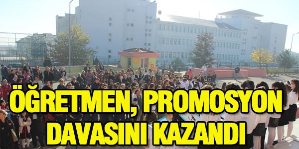 retmen, promosyon davasn kazand