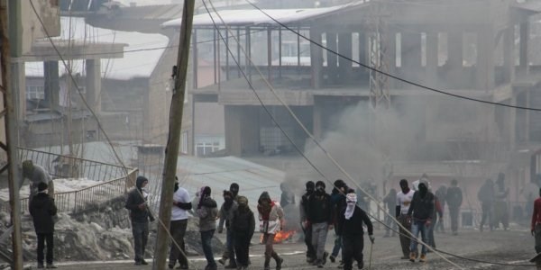 Hakkari'de olaylar çıktı