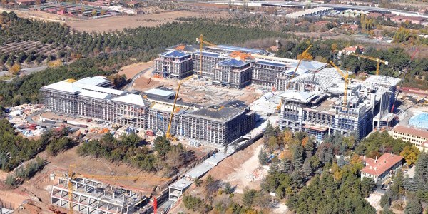 Yeni Başbakanlık binasında telekulağa karşı özel tedbirler
