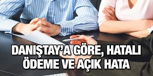 Dantay'a gre hatal deme ve ak hata