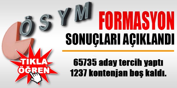Pedagojik Formasyon sonuçları açıklandı