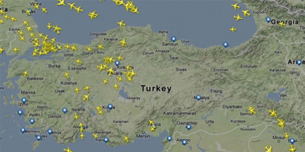 Uçaklara yeni rotalar çiziliyor