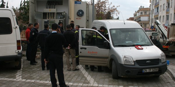 Didim'de trafo patlad: 1 yaral