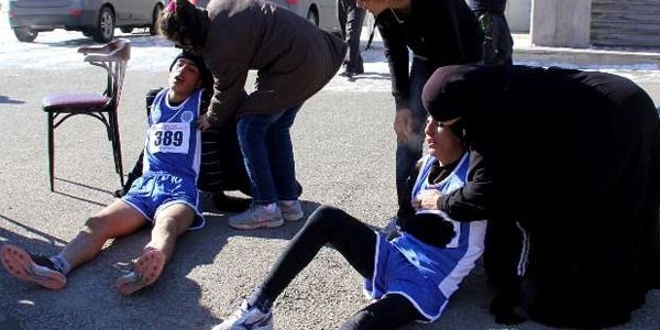 Eksi 15 derecede bayıltan yarış!