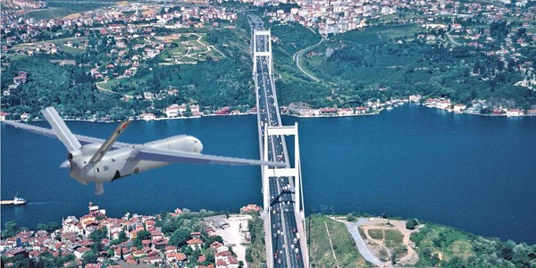 Boğaz İHA'lara emanet