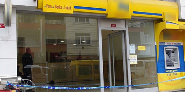 Şanlıurfa'da PTT soygunu
