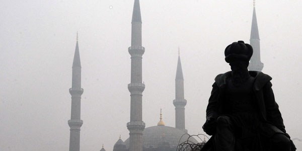 Edirne'de yoğun sis!