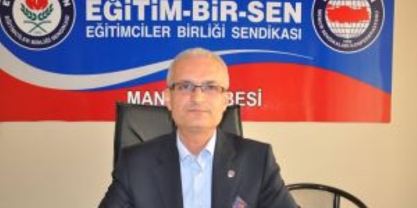 Eğitim Bir Sen Manisa Şubesi Başkanı Mehmet Emin Sofuoğlu:
