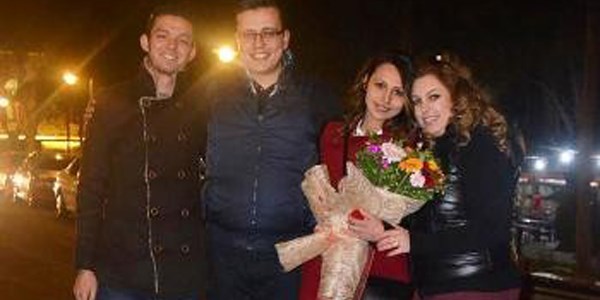 Tarihi konakta sürpriz evlenme teklifi