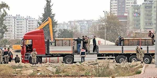 TIR baskınında personel kobay olarak kullanıldı