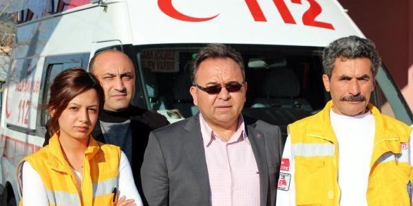 112 Acil Servis ekibine saldırı