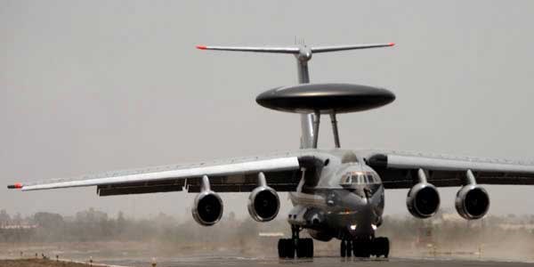 İlk AWACS'ı devletin zirvesi karşılayacak