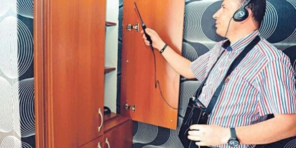 Meclis'te 'böcek' araması