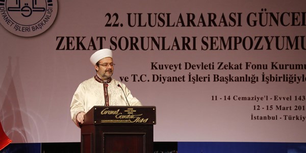 'Zekat paralaryla okul, kpr, han, hamam yaplmaz'