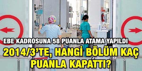 Hangi blm ka puanla kapatt?