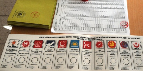 Oy pusulalarnda 'YSK mhr' bulunacak