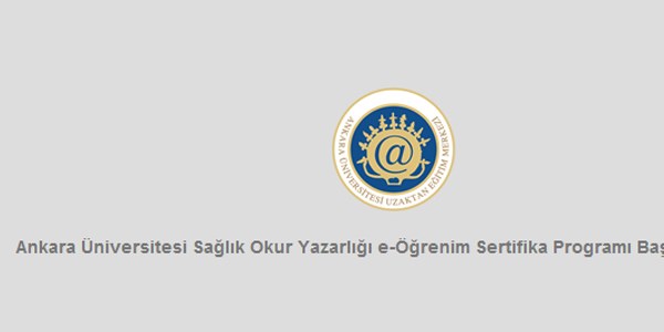 Ankara niversitesi'nden salk okuryazarl sertifika program