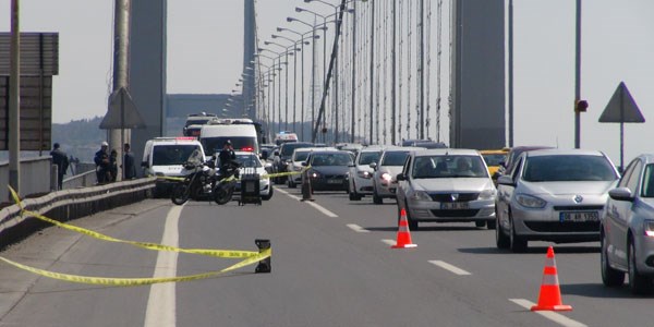 Boğaziçi Köprüsü'nde bomba paniği