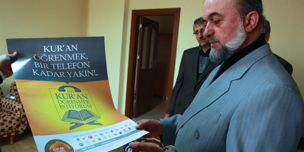'Alo Kur'an Öğrenmek İstiyorum' hattı hizmete başladı