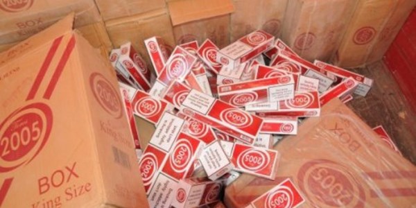 2 polisi yaralayan otomobilden kaçak sigara çıktı