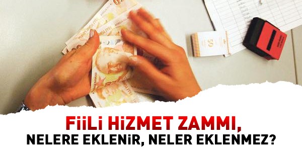 Fiili hizmet zamm, derece kademeye eklenir mi?