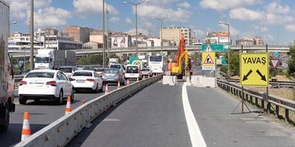 stanbul'da pazar gn bu yollar kapal