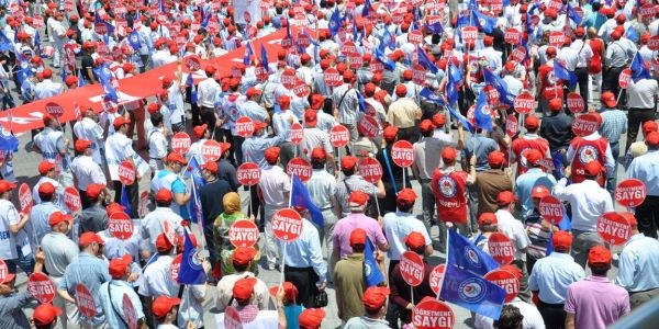 Türkiye'de 10 kişiden sadece biri sendikalı