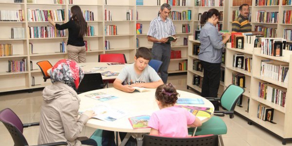 Artık kütüphaneler 'sessiz' değil