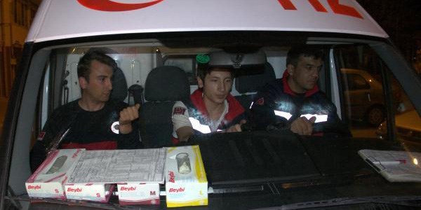 Acil serviste ambulans ekibiyle doktor kavgası